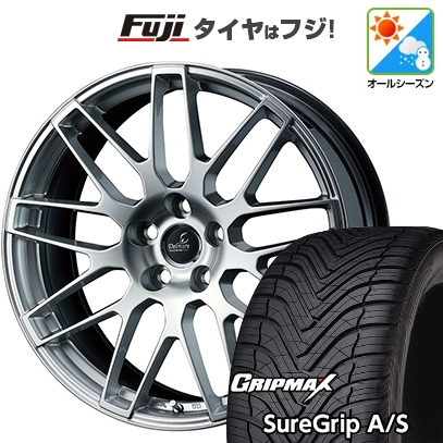 新品国産車用5穴114.3 | オールシーズンタイヤ ホイール4本セット | 225/45R19 | シュアグリップ A/S | デルモア LC.S レクサス・トヨタ車専用 | 19インチ