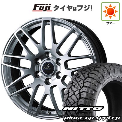 【パンク保証付き】新品 ランクル300 夏タイヤ ホイール4本セット 275/55R20 NITTO リッジグラップラー WEDS デルモア LC.S レクサス・トヨタ車専用 20インチ