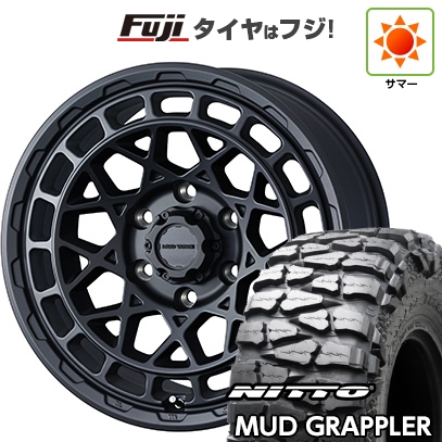 【新品】プラド/ハイラックス | サマータイヤ ホイール4本セット | 35X12.5R17 | ニットー マッドグラップラー | マッドヴァンス X タイプM | 8J 17インチ