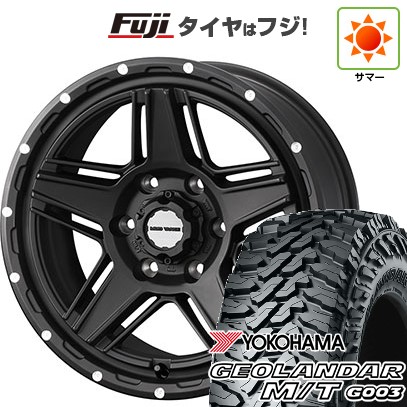 【新品国産車用 6穴139.7車】 夏タイヤ ホイール４本セット 275/65R18 ヨコハマ ジオランダー M/T G003 ウェッズアドベンチャー マッドヴァンス 07 18インチ