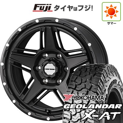 【新品国産車用 6穴139.7車】 夏タイヤ ホイール４本セット 265/65R18 ヨコハマ ジオランダー X-AT G016 ウェッズアドベンチャー マッドヴァンス 07 18インチ