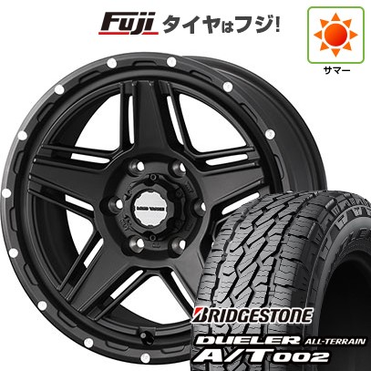 【新品国産車用 6穴139.7車】 夏タイヤ ホイール４本セット 285/60R18 ブリヂストン デューラー A/T002 RBL ウェッズアドベンチャー マッドヴァンス 07 18インチ