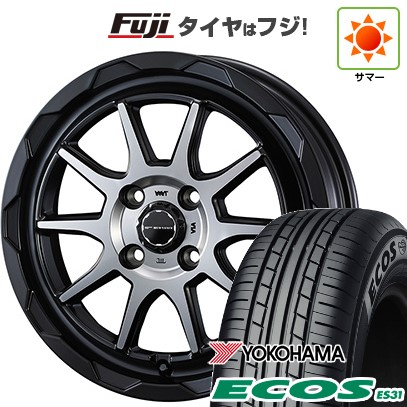 ECOS - 日本製 【新品 軽自動車】 夏タイア 車輪４本仕掛ける 165/55R14 ヨコハマ エコス ES31 ウェッズ冒険 マッドヴァンス 06 14in タイヤ、ホイール-自動車-車、バイク、自転車