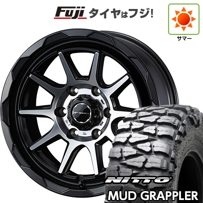 【新品】プラド/ハイラックス | サマータイヤ ホイール4本セット | 35X12.5R17 | ニットー マッドグラップラー | マッドヴァンス 06 | 8J 17インチ