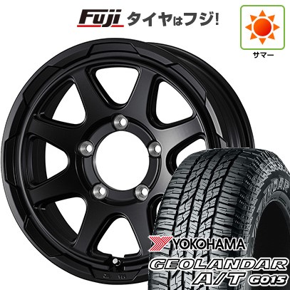 【新品】ジムニー 夏タイヤ ホイール４本セット 175/80R16 ヨコハマ ジオランダー A/T G015 RBL ウェッズアドベンチャー スタットベルク 16インチ