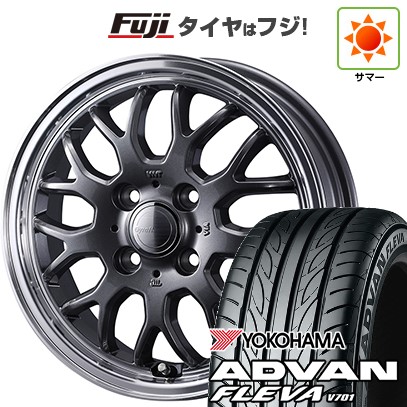 ADVAN 【新品 軽自動車】N-BOX タント スペーシア 夏タイヤ ホイール4 
