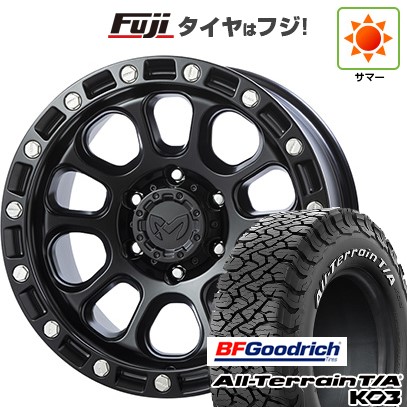 【新品国産車用 6穴139.7車】 夏タイヤ ホイール4本セット 285/70R17 BFグッドリッチ オールテレーンT/A KO3 RWL トライスター MKW M204 JP Spec 17インチ
