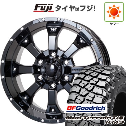 【新品】プラド/ハイラックス 夏タイヤ ホイール４本セット 265/70R17 BFグッドリッチ マッドテレーンT/A KM3 トライスター MKW MK-46 17インチ