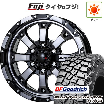 OPEN COUNTRY - 【新品】プラド/ハイラックス 夏タイア 車輪４本仕掛ける 265/70R17 BF好ましい金持ち マッドテレーンT/A KM3 取り組みはやりっ児 MKW MK-46 17in 自動車-夏タイヤ、ホイールセット-車、バイク、自転車