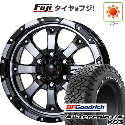 【新品国産車用 6穴139.7車】 夏タイヤ ホイール4本セット 285/70R17 BFグッドリッチ オールテレーンT/A KO3 RWL トライスター MKW MK-46 17インチ