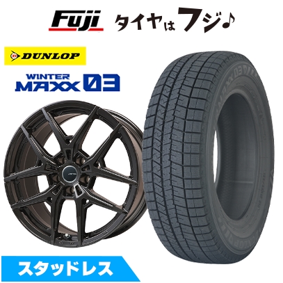 WINTER MAXX 03 - 新品 インポート車用 MINI（F60） スタッドレスタイヤ 車輪4本仕掛ける 225/50R18 DUNLOP ウインターマックス03 WM03 BIGWAY AFG VX 7.5J 18in 冬タイヤ、ホイールセット-タイヤ、ホイール-自動車