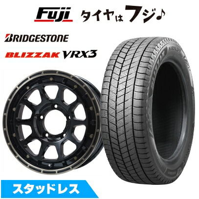 【新品】ジムニーシエラ スタッドレスタイヤ ホイール4本セット 215/70R16 ブリヂストン ブリザック VRX3 レアマイスター LMG DIEZ 16インチ