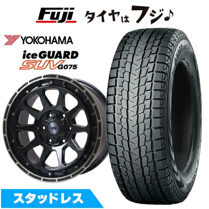 【新品】プラド/ハイラックス スタッドレスタイヤ ホイール4本セット 265/65R17 ヨコハマ アイスガード SUV G075 レアマイスター LMG DIEZ 17インチ