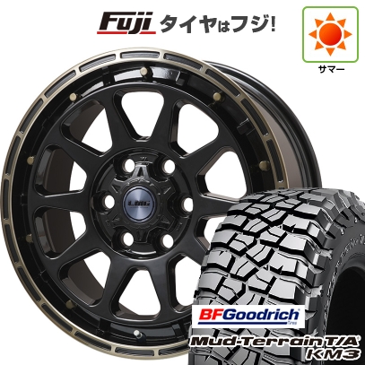 GEOLANDAR - 新品 ランクル300 夏タイア 銀輪４本仕かける 285/65R18 BFG マッドテレーンT/A KM3 レアマイスター LMG DIEZ 18in