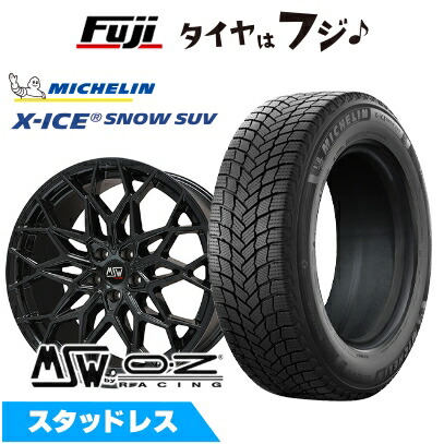 X-ICE - 【新品】レクサスNX 2021/11- スタッドレスタイヤ 銀輪4本仕かける 235/50R20 ミシュラン エックス内燃機関 白いもの SUV ZP MSW by OZ Racing MSW 51 20in