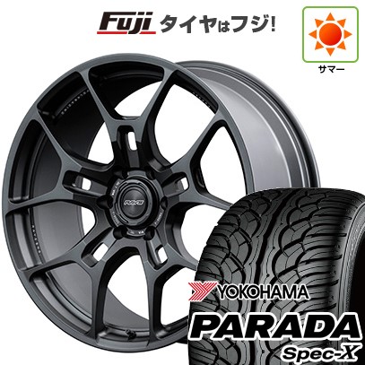 【新品】ランクル300 夏タイヤ ホイール４本セット 305/40R22 ヨコハマ PARADA Spec-X レイズ ボルクレーシング G025 GC 22インチ