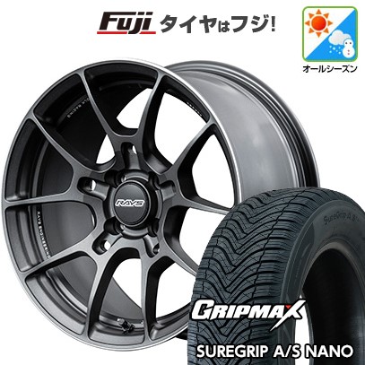 新品 ライズ/ロッキー（ガソリン） オールシーズンタイヤ ホイール4本セット 195/65R16 シュアグリップ A/S ナノ(限定) RAYS ボルクレーシング G025 16インチ
