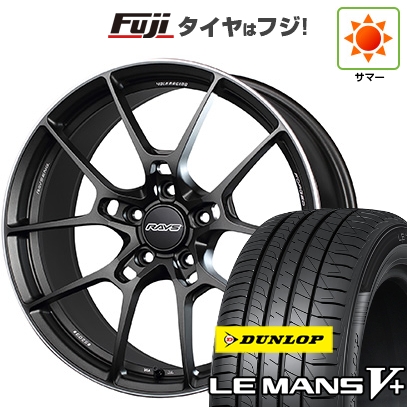 【新品国産車用5穴114.3】 | 夏タイヤ ホイール4本セット | 225/45R19 | ダンロップ ルマン V+(ファイブプラス) | G025 | 19インチ