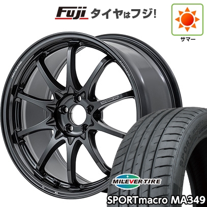 【新品】シビック タイプR(FL5) | 夏タイヤ ホイール4本セット | 265/35R18 | ミレバー MA349 | RAYS レイズ ボルクレーシング CE28N-plus | 9.5J 18インチ
