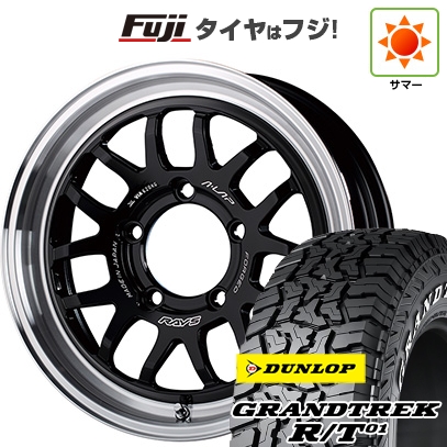 【新品】ジムニーシエラ/ジムニーノマド | 夏タイヤ ホイール4本セット | 215/65R16 | グラントレック R/T01 RWL/RBL | A LAP-07X 16インチ