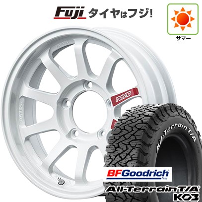 【新品】ジムニーシエラ 夏タイヤ ホイール4本セット 215/70R16 BFグッドリッチ オールテレーンT/A KO3 RWL RAYS レイズ A LAP-J PRO 16インチ