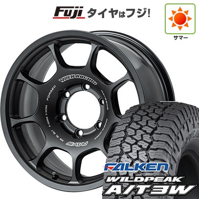 【新品国産車用 6穴139.7車】 夏タイヤ ホイール４本セット 35X12.5R17 ファルケン ワイルドピーク A/T3W レイズ ボルクレーシング ZE40X 17インチ
