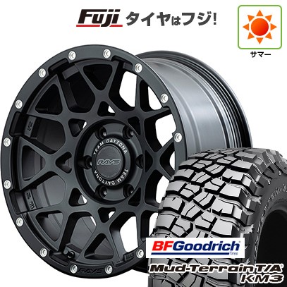【新品】プラド/ハイラックス 夏タイヤ ホイール４本セット 265/65R17 BFグッドリッチ マッドテレーンT/A KM3 レイズ デイトナ M8 17インチ