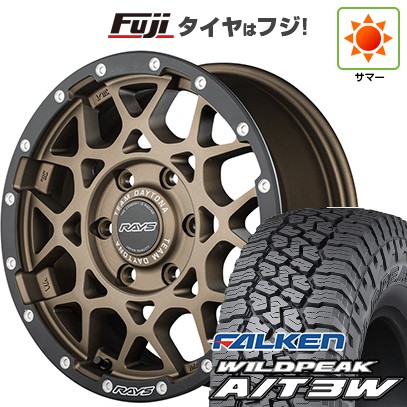 【新品】プラド/ハイラックス 夏タイヤ ホイール４本セット 265/65R17 ファルケン ワイルドピーク A/T3W レイズ デイトナ M8 xB Edition 17インチ