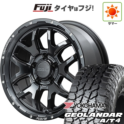 GEOLANDAR - 【新品国産車用5穴114.3】 | 夏タイア 車輪4本仕かける | 225/60R17 | ジオランダー A/T4 G018 RBL | デイトナ F6ブースト 17in