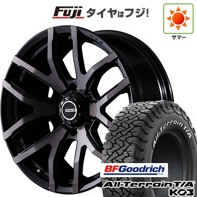 【新品】プラド/ハイラックス 夏タイヤ ホイール4本セット 265/65R17 BFグッドリッチ オールテレーンT/A KO3 RWL RAYS レイズ デイトナ FDX F6 17インチ