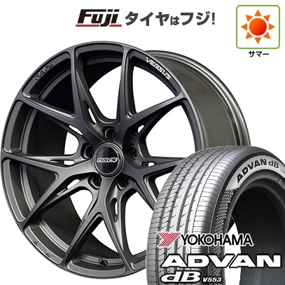 【新品】40系アルファード/ヴェルファイア用 | 夏タイヤ ホイール4本セット | 245/45R20 | ヨコハマ アドバン dB V553 | RAYS レイズ ベルサス VV21S | 20インチ