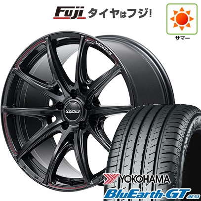 BluEarth - 【新品国産車用5穴114.3】 | 夏タイア 車輪4本仕掛ける | 225/45R19 | ヨコハマ 青碧地びた GT AE51 | RAYS レイズ ベルサス VV25R | 19in 自動車-車、バイク、自転車-夏タイヤ、ホイールセット