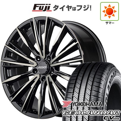 【新品国産車用 5穴114.3車】 夏タイヤ ホイール4本セット 235/55R20 ヨコハマ ジオランダー CV G058 RAYS ベルサス CC ヴォウジェ LIMITED (6EZ) 20インチ