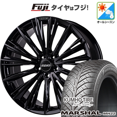 新品国産車用 5穴114.3車 オールシーズンタイヤ ホイール4本セット 225/45R18 マーシャル MH22(限定) ベルサス CC ヴォウジェ LIMITED (GX) 18インチ