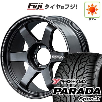 【新品国産車用 6穴139.7車】 夏タイヤ ホイール４本セット 285/50R20 ヨコハマ PARADA Spec-X レイズ ボルクレーシング TE37 ULTRA X 20インチ