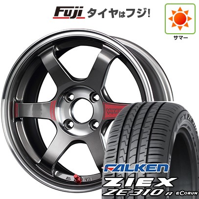 ZIEX 新品国産車用 4穴100車 夏タイヤ ホイール4本セット 195/50R16