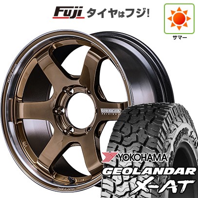 OPEN COUNTRY - 【新品国産車用 6穴139.7車】 夏タイア 車輪４本仕掛ける 265/65R18 ヨコハマ ジオランダー X-AT G016 レイズ ボルクレーシング TE37SB ツアラー SR 18in タイヤ、ホイール-夏タイヤ、ホイールセット