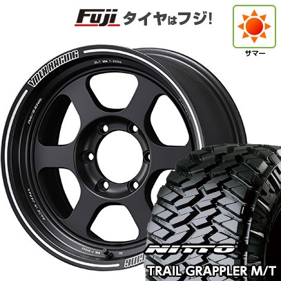 【新品国産車用 6穴139.7車】 夏タイヤ ホイール４本セット 285/75R16 ニットー トレイルグラップラー M/T レイズ ボルクレーシング TE37XT 16インチ
