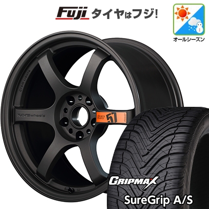 【新品国産車用5穴114.3】 | オールシーズンタイヤ ホイール4本セット | 225/40R18 | グリップマックス Sure Grip AS | RAYS 57DR SPEC-D 18インチ