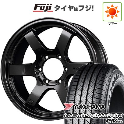 【新品】プラド/ハイラックス 夏タイヤ ホイール４本セット 265/60R18 ヨコハマ ジオランダー CV G058 レイズ グラムライツ 57DR-X 18インチ