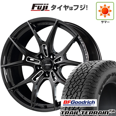 【新品国産車用 5穴114.3車】 夏タイヤ ホイール4本セット 235/60R18 BFグッドリッチ トレールテレーンT/A ORBL RAYS レイズ グラムライツ 57FXZ 18インチ