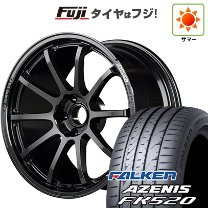【新品国産車用5穴114.3】 | 夏タイヤ ホイール4本セット | 225/35R19 | ファルケン アゼニス FK520L | RAYS レイズ グラムライツ 57NR | 8.5J 19インチ