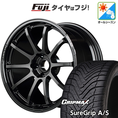 【新品国産車用5穴100】 | オールシーズンタイヤ ホイール4本セット | 225/40R18 | グリップマックス Sure Grip AS | RAYS 57NR 18インチ