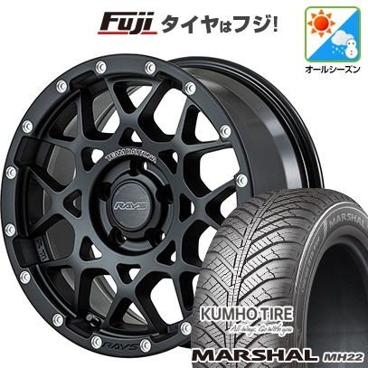【新品】フリード クロスター | オールシーズンタイヤ ホイール4本セット | 205/45R17 | マーシャル MH22(限定) | RAYS レイズ デイトナ M8 | 7J 17インチ