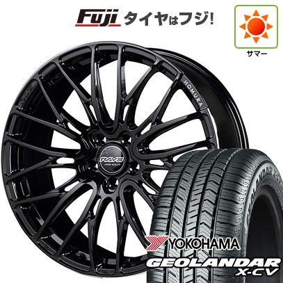 【新品国産車用5穴114.3】 | 夏タイヤ ホイール4本セット | 245/45R20 | ヨコハマ ジオランダー X-CV G057 | RAYS レイズ ホムラ 2X10BD | 8.5J 20インチ