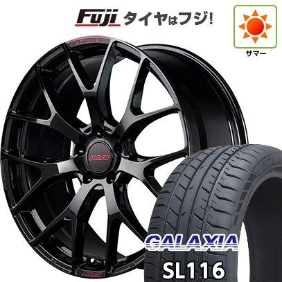 【新品国産車用5穴114.3】 | 夏タイヤ ホイール4本セット | 255/45R20 | ギャラクシア SL116(限定) | RAYS レイズ ホムラ 2X7FT SPEC-M | 8.5J 20インチ