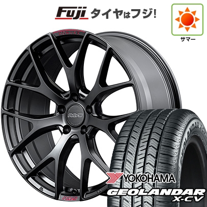 【新品国産車用5穴114.3】 | 夏タイヤ ホイール4本セット | 225/45R19 | ジオランダー X-CV G057 | ホムラ 2X7FT SPORT EDITION 19インチ