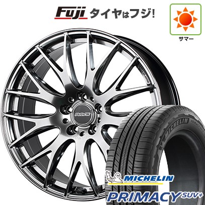 【新品】40系アルファード/ヴェルファイア用 夏タイヤ ホイール4本セット 225/55R19 ミシュラン プライマシーSUV+ RAYS レイズ ホムラ 2X9Plus 19インチ