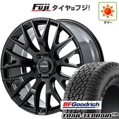 【新品】ランクル300 夏タイヤ ホイール４本セット 285/45R22 BFグッドリッチ トレールテレーンT/A ORBL レイズ ホムラ 2X9R 22インチ