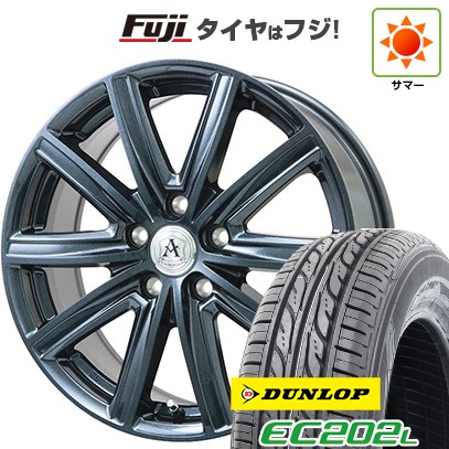 シエンタ 2022- 夏タイヤ ホイール4本セット 185/65R15 ダンロップ EC202L テクノピア アフロディーテ MZ 15インチ